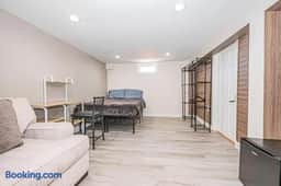 Relax and Recharge in a Cozy Basement Studio Space