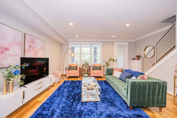 Homie 2BR w/ 1.5BA Home with Patio & Deck in NW DC - Image 1