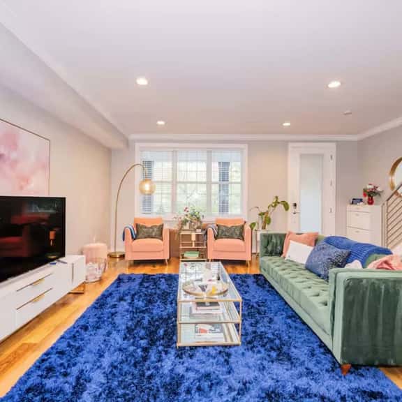 Homie 2BR w/ 1.5BA Home with Patio & Deck in NW DC - Image 1