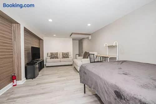Relax and Recharge in a Cozy Basement Studio Space