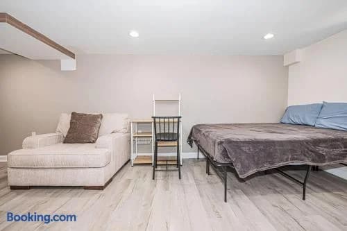 Relax and Recharge in a Cozy Basement Studio Space
